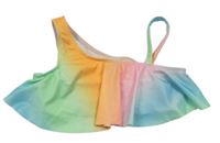 Duhová plavková podprsenka s volánkem H&M