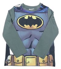 Šedé triko s Batmanem