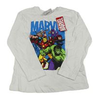 Nové - bílé triko s Avengers PRIMARK
