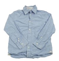 Modro-bílá pruhovaná košile H&M
