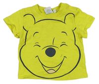 Žluté tričko Medvídek Pú Disney