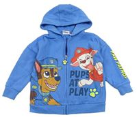 Modrá propínací mikina s Paw Patrol a kapucí Primark