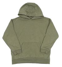 Khaki mikina s kapucí F&F