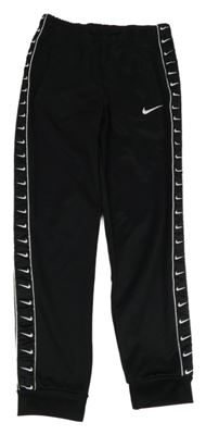 Černé sportovní tepláky s logem Nike