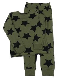 Khaki pyžamo s hvězdami Next