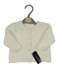 Nové - Smetanový propínací svetr St. Bernard