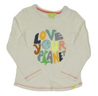 Smetanové triko s nápisem White Stuff