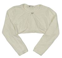 Smetanové svetrové bolerko H&M