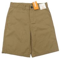 Hnědé plátěné chino kraťasy Gymboree