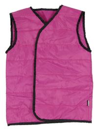 Růžová šusťáková zavinovací vesta JAKOO
