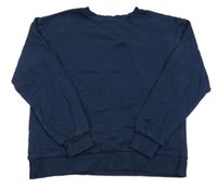 Tmavomodrá mikina H&M