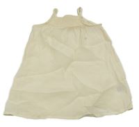 Smetanové lehké šaty H&M