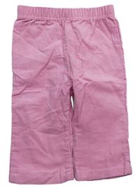 Růžové manšestrové kalhoty Impidimpi