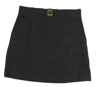 Tmavošedá elastická sukně zn. River Island
