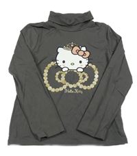 Antracitový rolák s Hello Kitty C&A