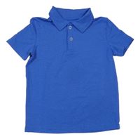Modré polo tričko 