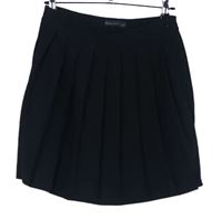 Dámská černá skládaná sukně M&S