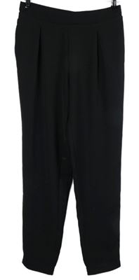 Dámské černé volné kalhoty Dorothy Perkins 