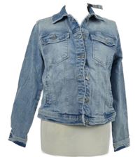 Nové - Dámská světlemodrá riflová bunda Dunnes 