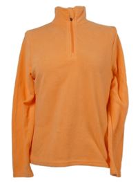 Dámská oranžová fleecová funkční mikina Crane 