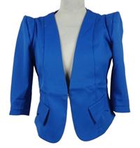 Dámské safírové crop sako Cutie 