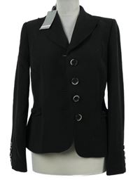 Nové - Dámské černé tečkované sako Quin and Donnelly