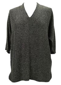 Dámské černo-zlaté třpytivé svetrové tričko M&S