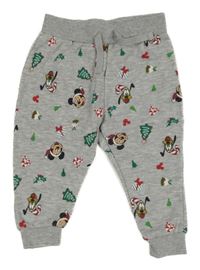 Šedé tepláky s Mickeym a kamarády Primark