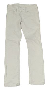 Bílé skinny rifle zn. H&M