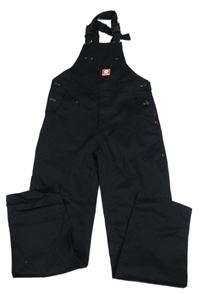 Černé plátěné pracovní lacláče Workwear industries 
