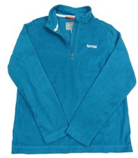 Azurová funkční fleecová mikina s logem Regatta