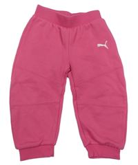 Růžové tepláky Puma