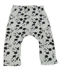 Šedé tepláky s Mickeym Disney