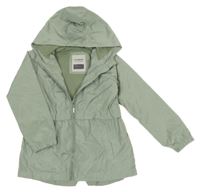 Světlekhaki šusťáková jarní parka s kapucí Lc waikiki