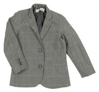 Šedé kostkované sako Reserved
