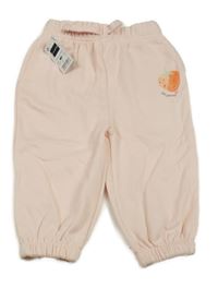 Nové - Světlerůžové tepláky s jahodou Dunnes