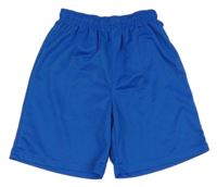 Modré sportovní kraťasy