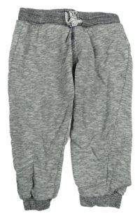 Šedé melírované tepláky H&M