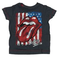 Šedé tričko Rolling Stones zn. Next 