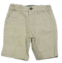 Béžové plátěné chino kraťasy Primark 