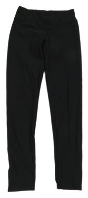 Černé sportovní legíny Decathlon