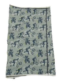 Šedý nákrčník s koly 