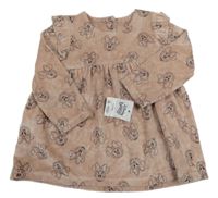 Nové - Starorůžové sametové šaty s Minnie George + Disney 