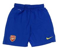 Safírové funkční fotbalové kraťasy Arsenal Nike 