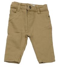 Hnědé teplákové rifle PRIMARK