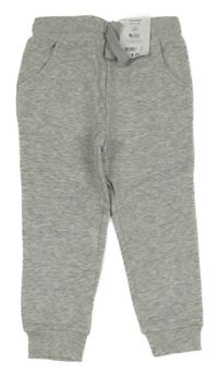 Nové - šedé melírované tepláky George