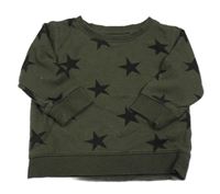 Khaki mikina s hvězdami Next