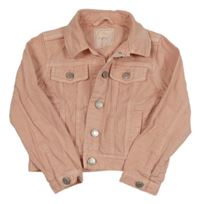 Růžová riflová bunda Next