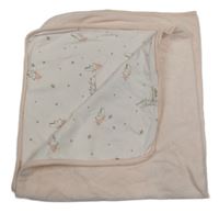 Bílá deka s vílami a hvězdami Baker