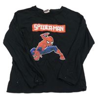 Černé triko se Spidermanem Marvel